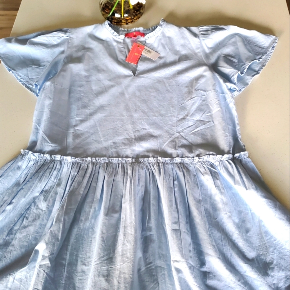NWT Simply Southern Flutter Sleeved Dress - Picture 8 of 10